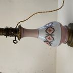 Mid-Century Roze, Wit, Beige Tafellamp thumbnail 9