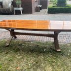 Mid-Century Bruin Salontafel thumbnail 6