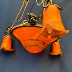 Koperkleurig, Oranje Hanglamp thumbnail 6