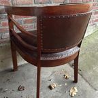 Klassiek Antiek Bruin Fauteuil thumbnail 6