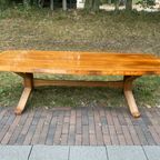 Mid-Century Bruin Salontafel thumbnail 5