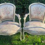 Klassiek Roze Fauteuil thumbnail 9