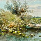 Landschapschilderij Van Anton Rutgers thumbnail 3