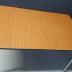 1970 Vintage Formica Eetkamerset Tafel Met 4 Stoelen thumbnail 10