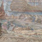 2145 Gobelin Met Zee Haven Landschap thumbnail 5
