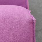 2 Fauteuils Bloq In Paars En Fuchsia (Design On Stock) thumbnail 4