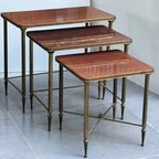 Klassiek Bruin Tafel Nesttafels thumbnail 8