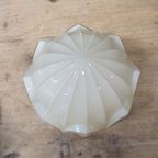 1837 Vintage Art Deco Creme Plafonniere thumbnail 6