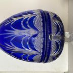 Vintage Blauw Glaswerk thumbnail 3