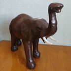 Vintage Lederen Olifant thumbnail 5