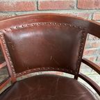 Klassiek Antiek Bruin Fauteuil thumbnail 13