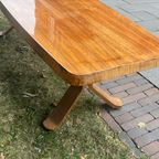 Mid-century Bruin Salontafel thumbnail 14