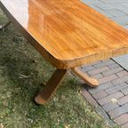 Mid-Century Bruin Salontafel thumbnail 14