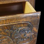 2089 Antieke Louis Xv Quinze Commode, Ladenkast thumbnail 9