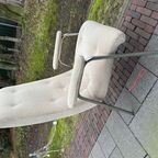 Mid-Century Beige, Zilver Fauteuil thumbnail 12