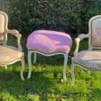 Klassiek Roze Fauteuil thumbnail 2