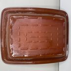 Sarreguemines Bruin, Wit Schaal thumbnail 2