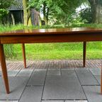 Mid-Century Bruin Eettafel thumbnail 3