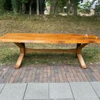 Mid-Century Bruin Salontafel thumbnail 18