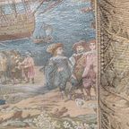2145 Gobelin Met Zee Haven Landschap thumbnail 4