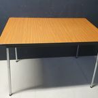 1970 Vintage Formica Eetkamerset Tafel Met 4 Stoelen thumbnail 9